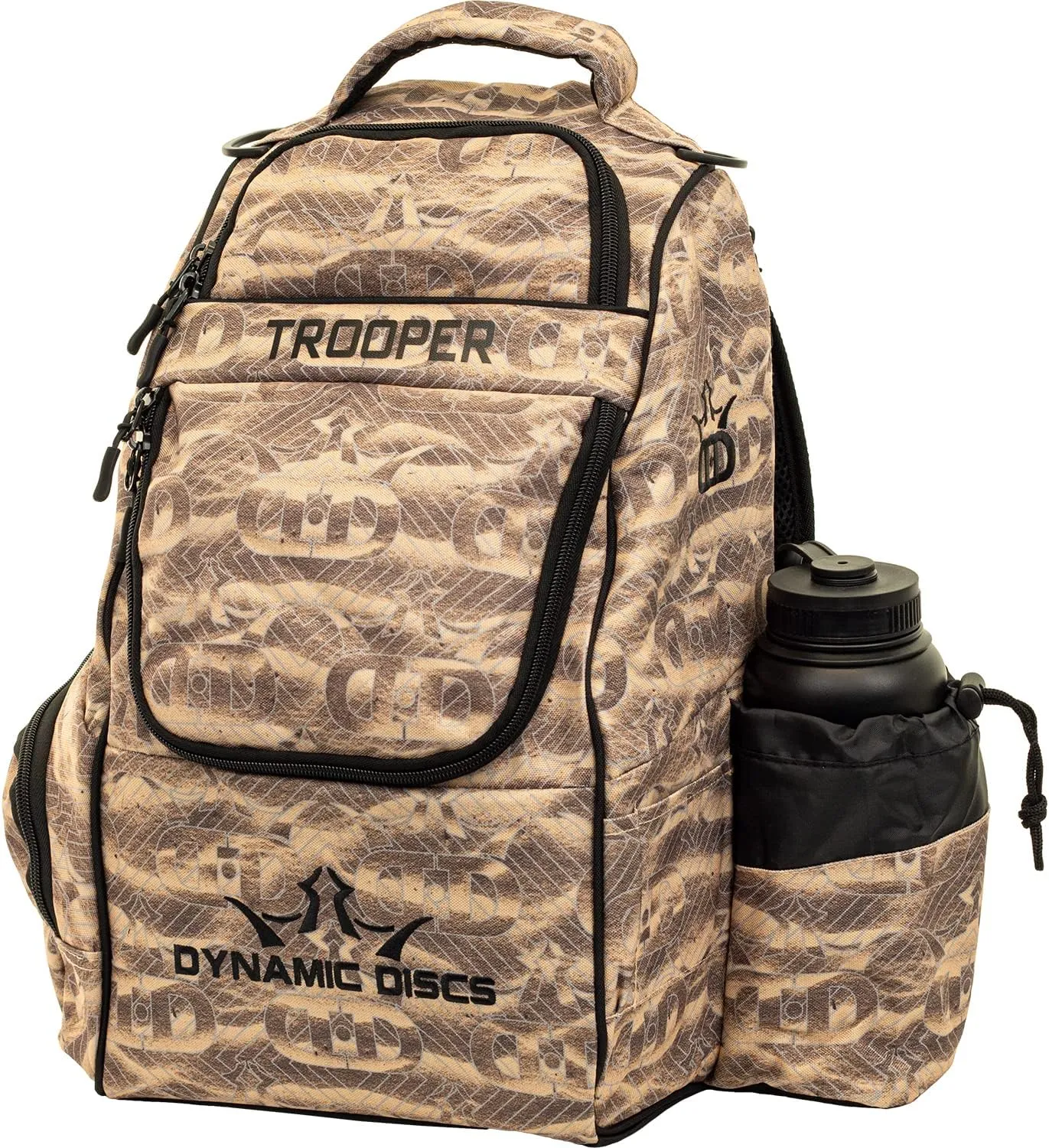 Dynamic Discs Trooper Disc Golf Bag | Large Frisbee Bags with 18  Discs Capacity | Lightweight & Durable Backpack | Great Gifts or Disc Golf Accessories for Men | Ideal for Beginners & Pro Players