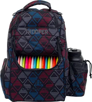 Dynamic Discs Trooper Disc Golf Bag | Large Frisbee Bags with 18  Discs Capacity | Lightweight & Durable Backpack | Great Gifts or Disc Golf Accessories for Men | Ideal for Beginners & Pro Players
