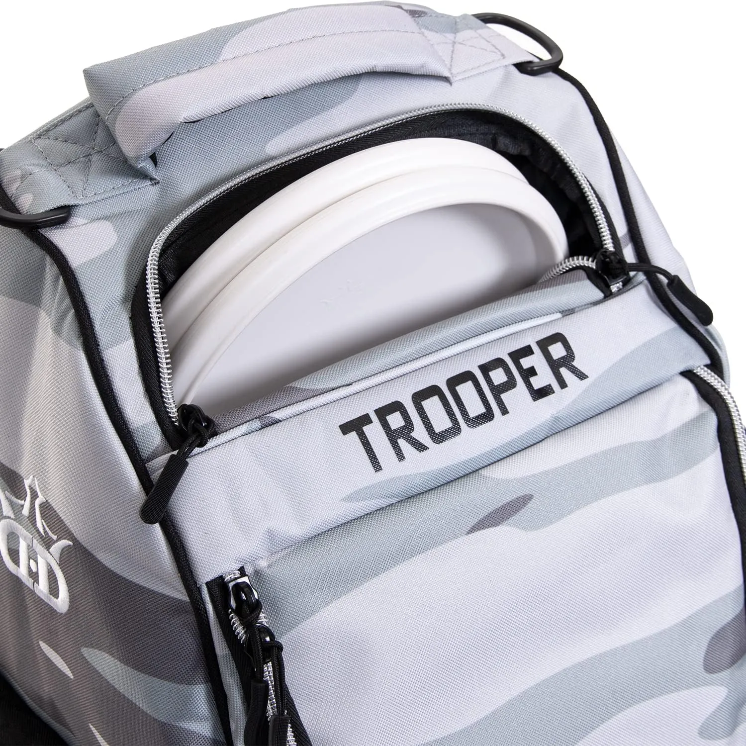 Dynamic Discs Trooper Disc Golf Bag | Large Frisbee Bags with 18  Discs Capacity | Lightweight & Durable Backpack | Great Gifts or Disc Golf Accessories for Men | Ideal for Beginners & Pro Players