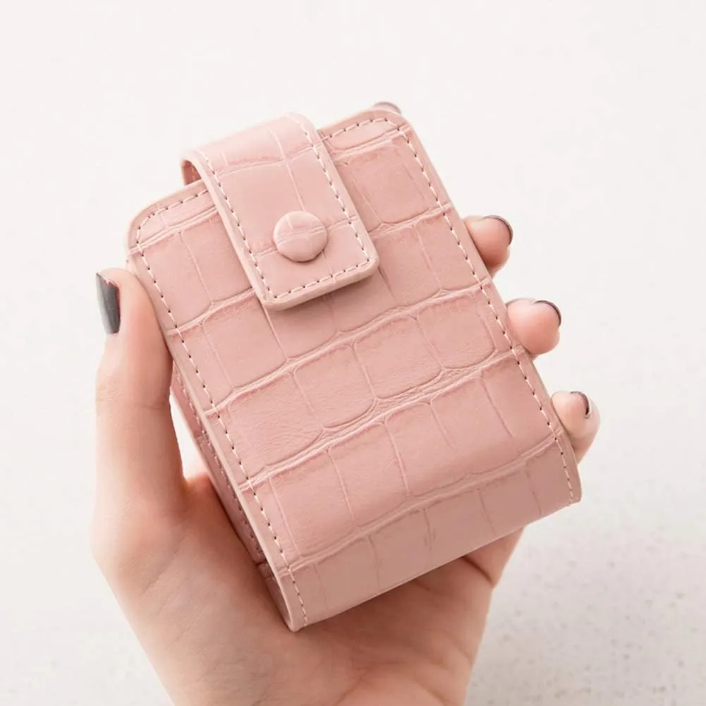 Earnda Makeup Lipstick Case for Outside Mini bag Travel Cosmetic Pouch