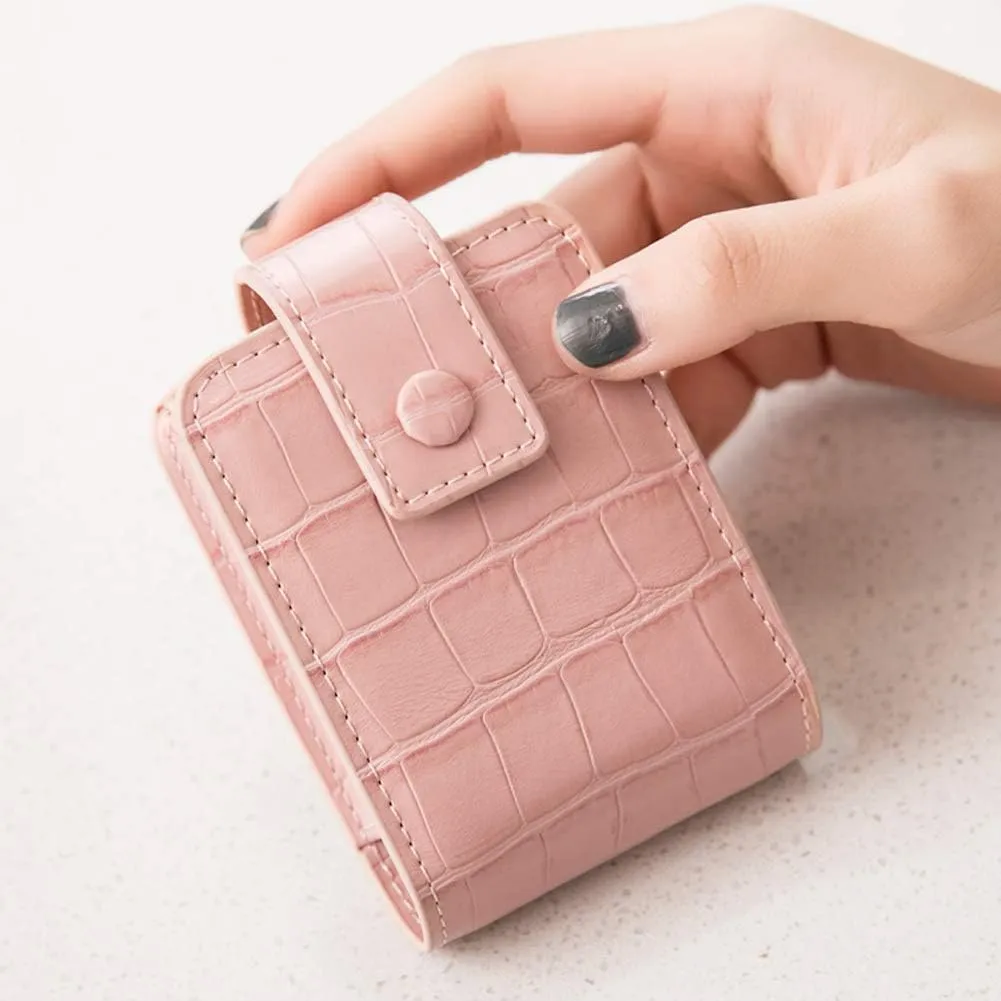 Earnda Makeup Lipstick Case for Outside Mini bag Travel Cosmetic Pouch