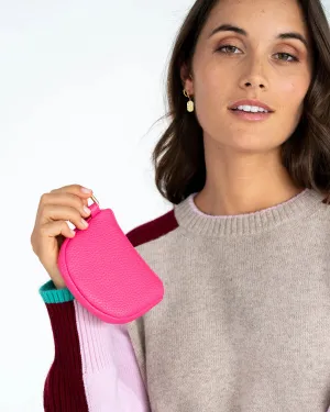 ELMS KING : Camden Coin Purse - Fuchsia
