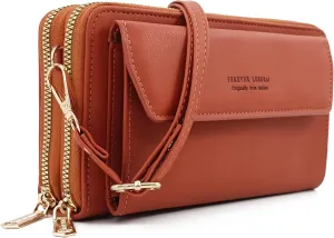Esimileeya Compact Small Crossbody Bags for Women Trendy Clutch Handbag Purses for Women Lady Cell Phone Wallet Shoulder Bag