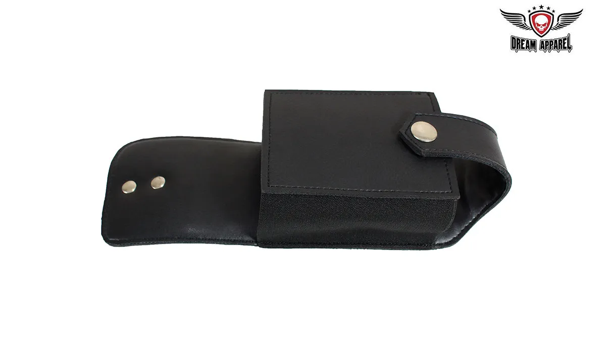 EZ Loop on Black Bottle Holder for Saddlebags Stretchable