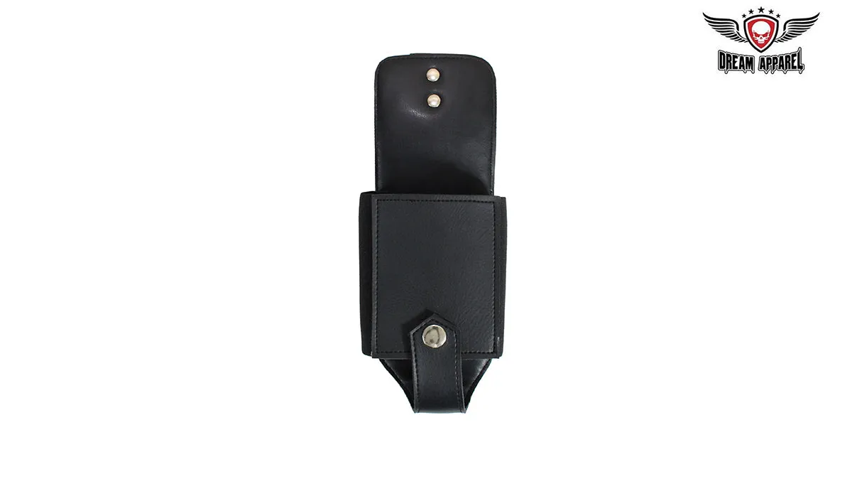 EZ Loop on Black Bottle Holder for Saddlebags Stretchable
