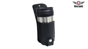 EZ Loop on Black Bottle Holder for Saddlebags Stretchable