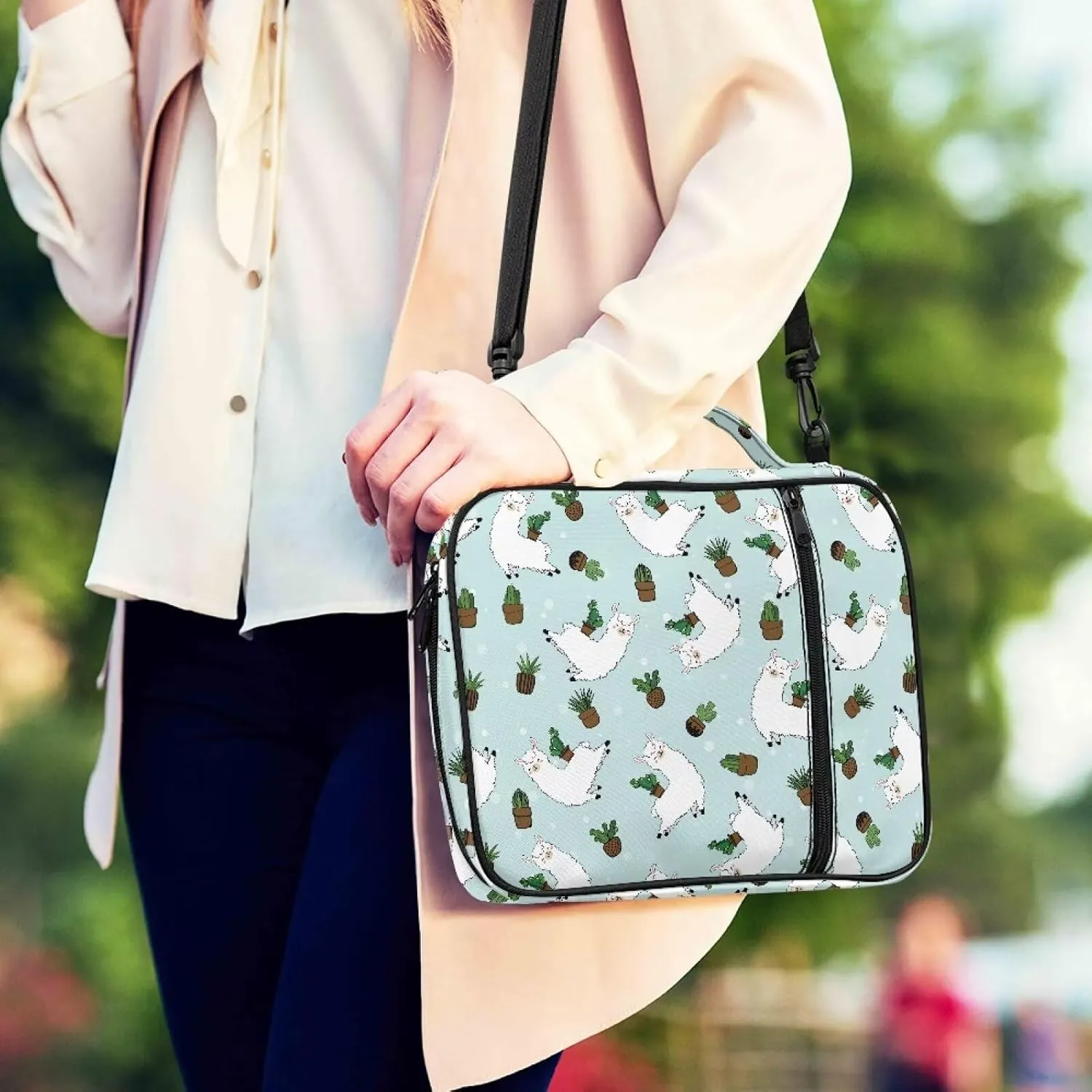 Fashion Bible Cover for Women Large Bible Case for Men Crossbody Bag Scripture Case Christian Gift