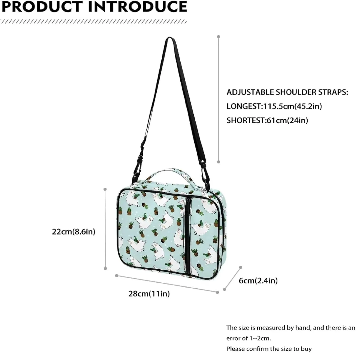 Fashion Bible Cover for Women Large Bible Case for Men Crossbody Bag Scripture Case Christian Gift