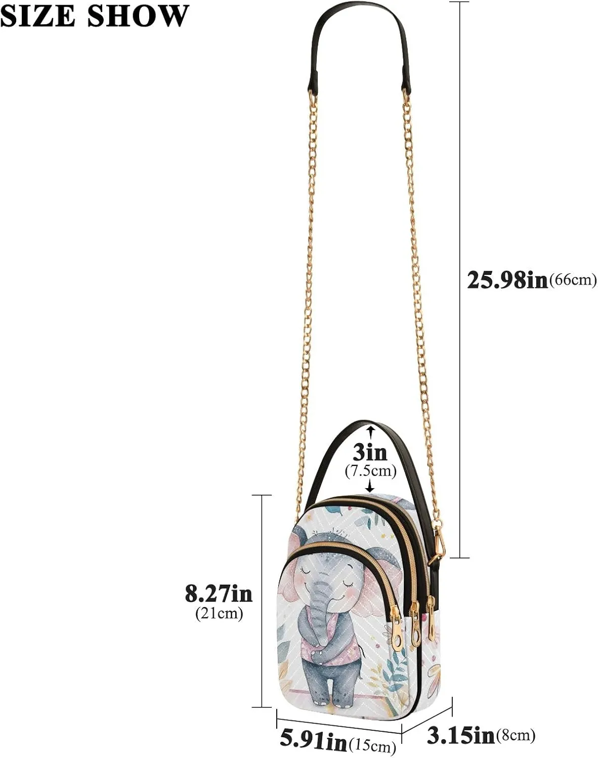 Fashion Crossbody Bags for Women Chain Crossbody Bag