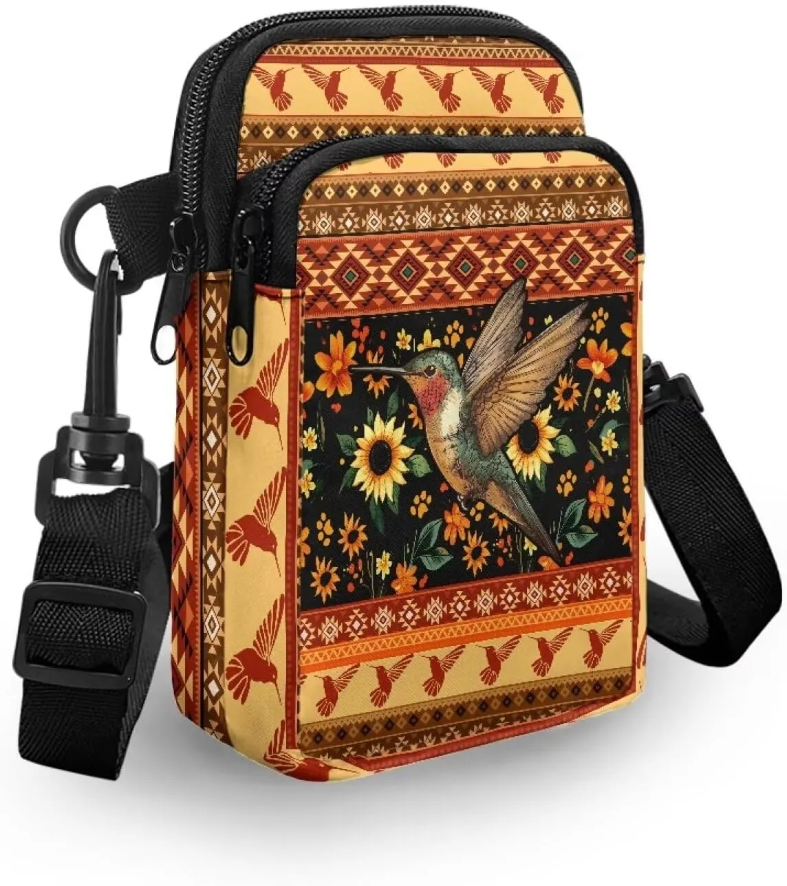 Fashion Crossbody Bags Organizer, Small Phone Purse Wallet with Detachable Shoulder Strap for Travel