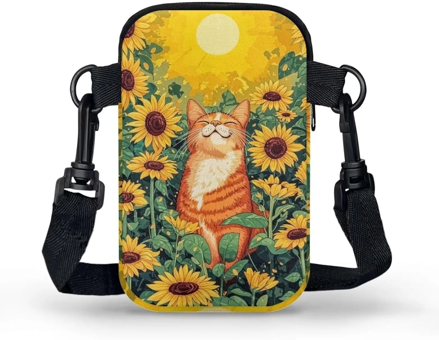 Fashion Crossbody Bags Organizer, Small Phone Purse Wallet with Detachable Shoulder Strap for Travel