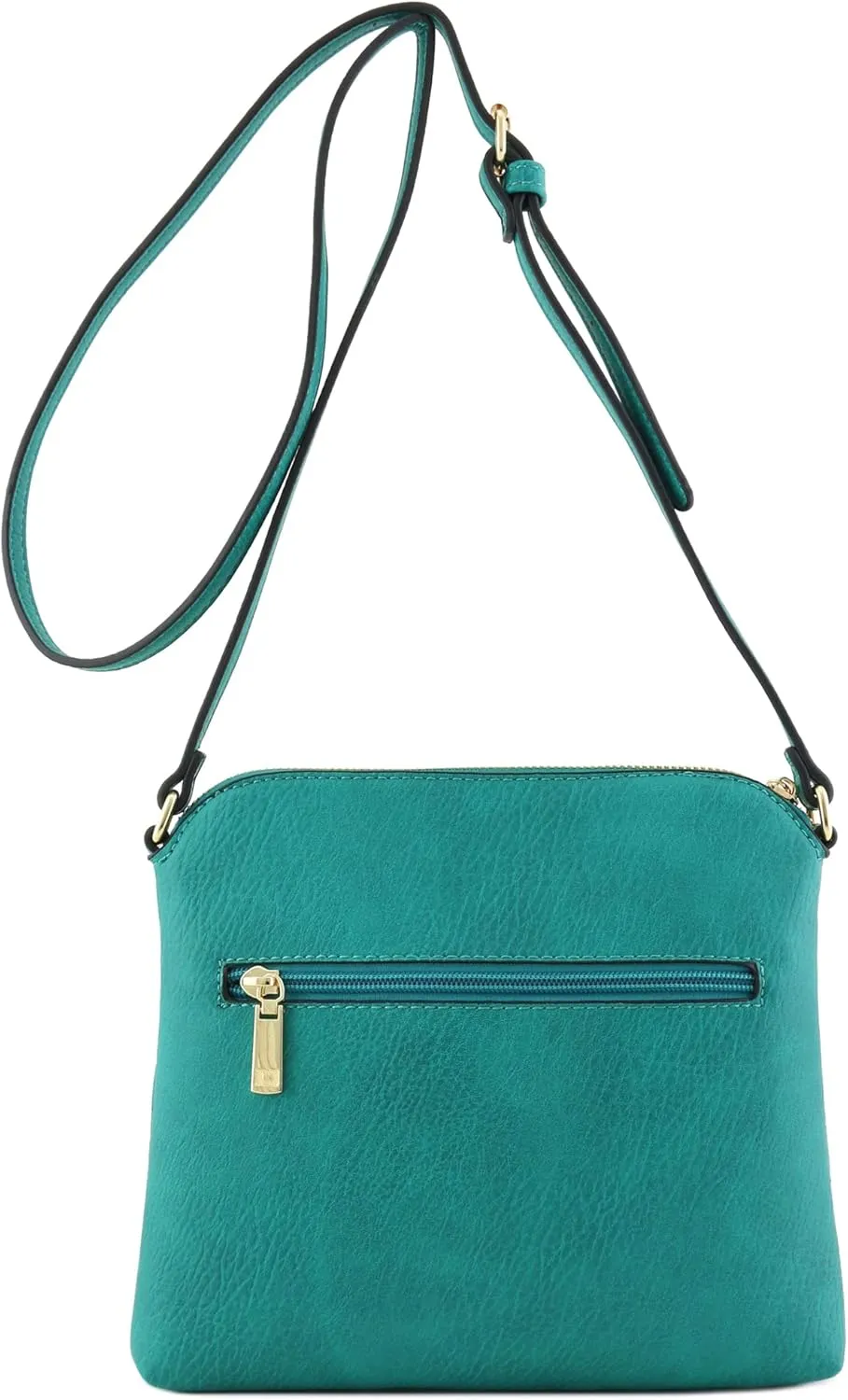 FashionPuzzle Chevron Quilted Medium Crossbody Bag with Tassel Accent