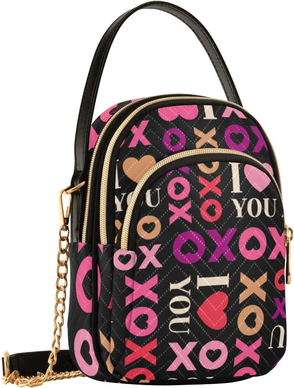 Festive Cell Phone Purse Crossbody Handbag Durable Shoulder Bag