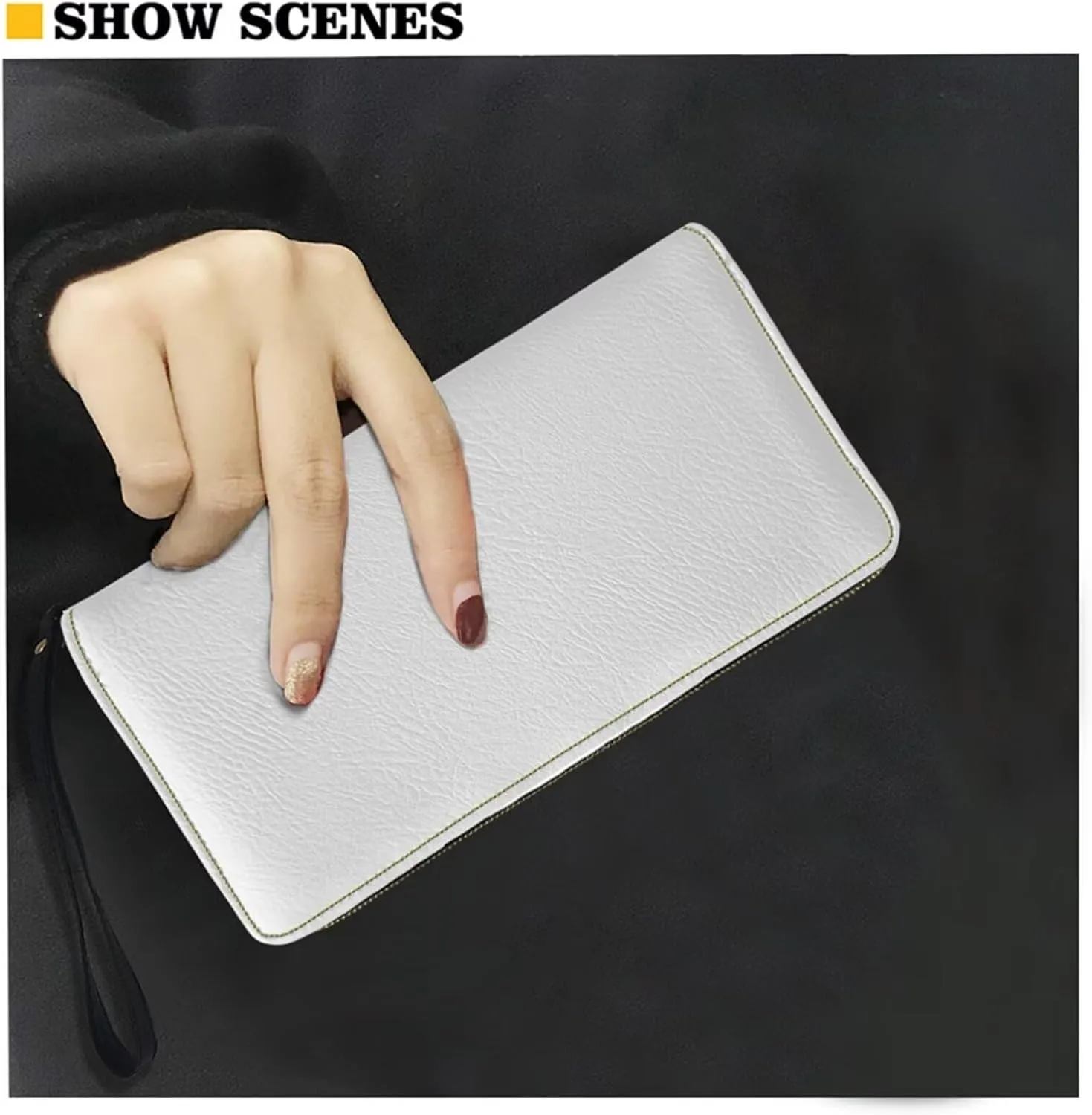 FOR U DESIGNS Leather Crossbody Bags for Women Trendy Travel Shoulder Satchel Handbags Zipper Closure Purse and Wallet Set
