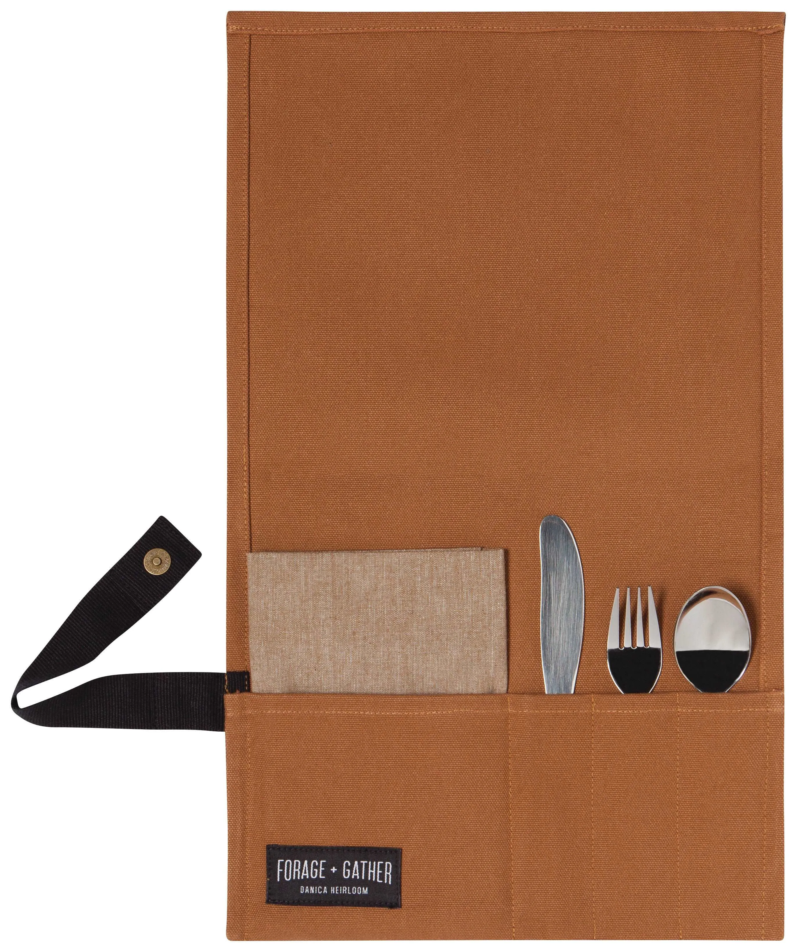 Forage   Gather Cutlery Set - Brown