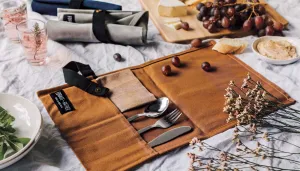 Forage   Gather Cutlery Set - Brown