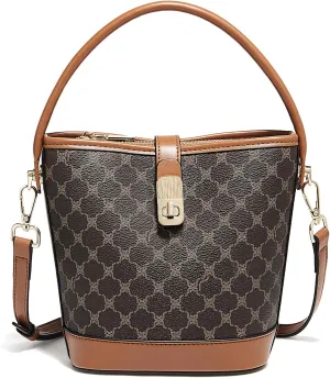 FOXLOVER Small Bucket Bag For Women Fashion Simplicity Crossbody Handbag Designer Shoulder Purse