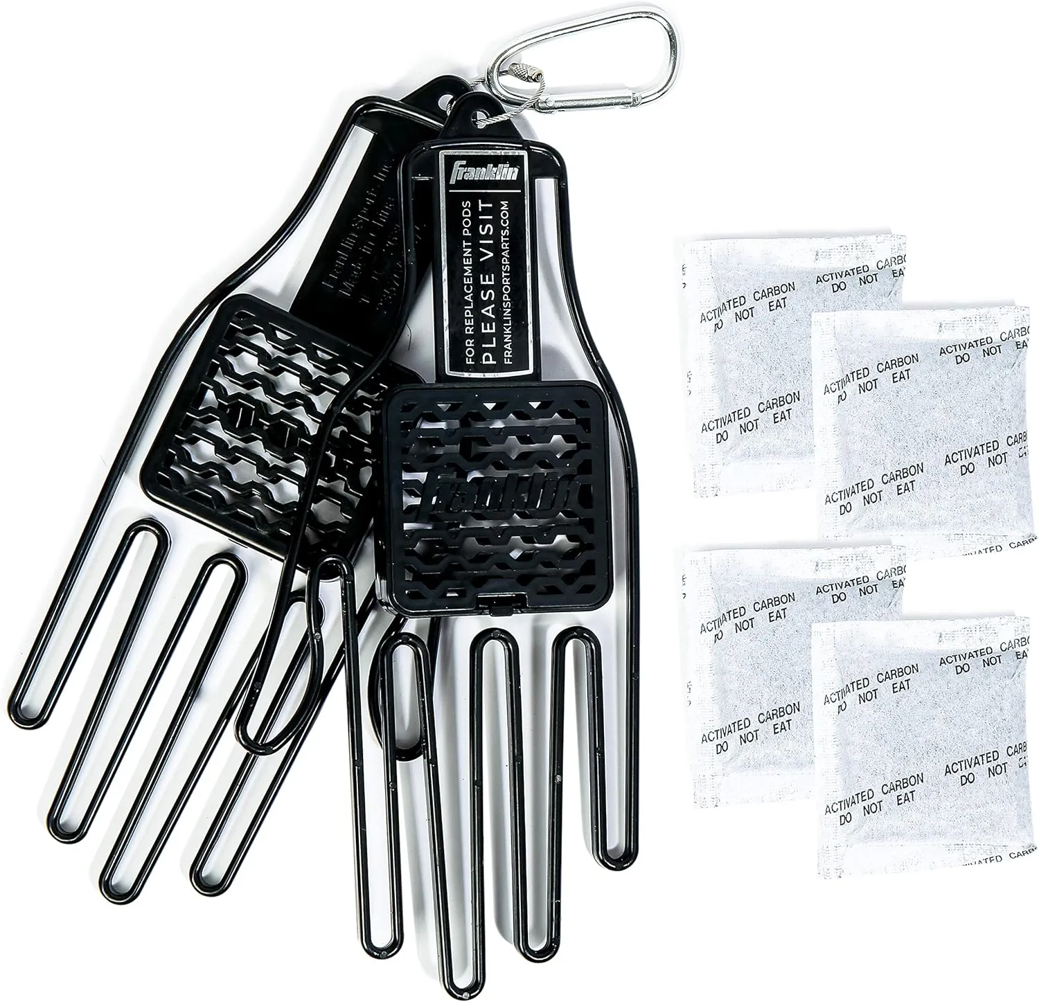Franklin Sports Batting Glove Aerator Inserts - Dries Sweat   Eliminates Odor - Fits Baseball, Softball, Football, Golf   Work Gloves - Adult   Kids Sizes