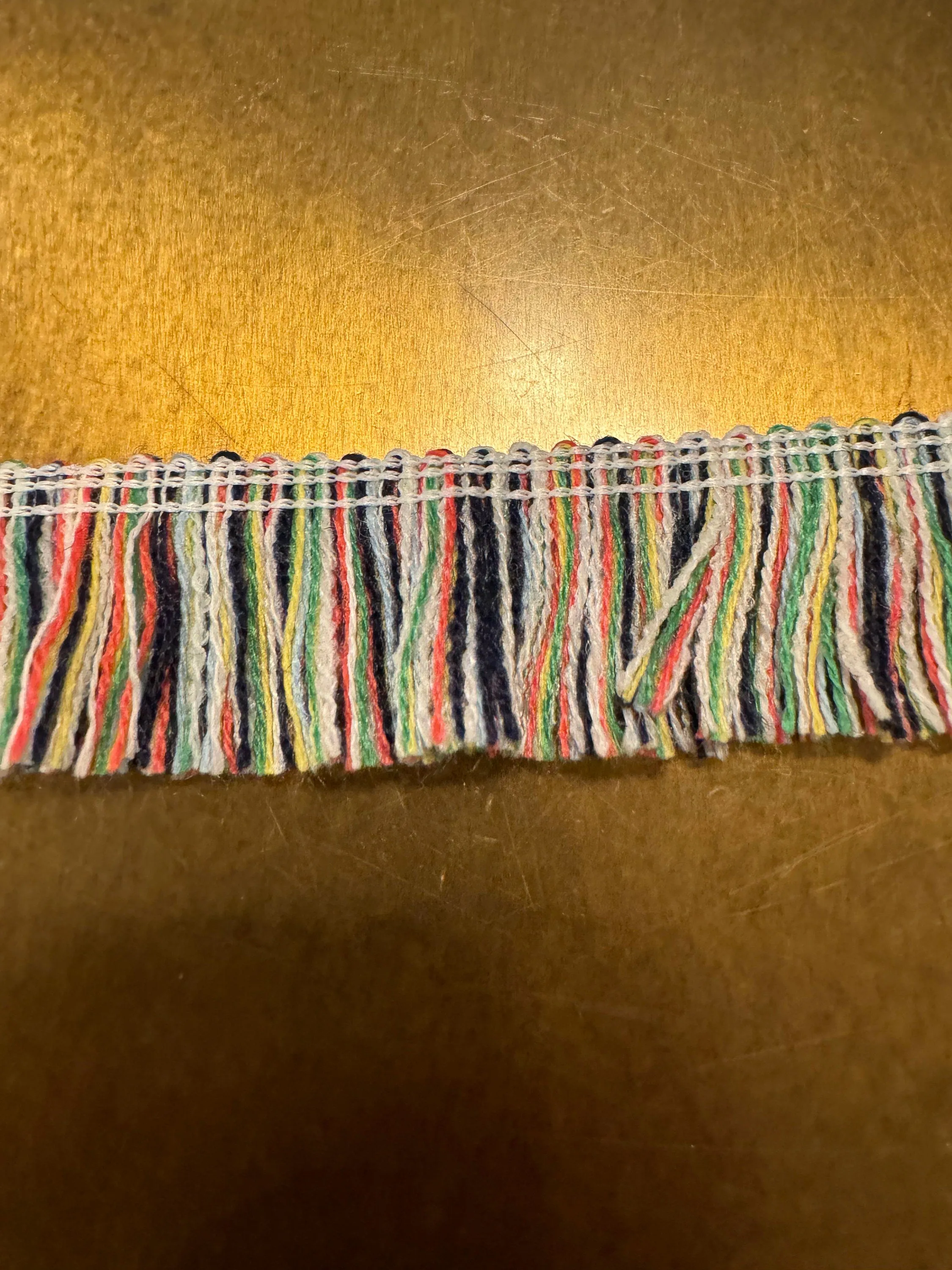 Fringe Tassel, Multi Colour Tassel, Sewing Tassels Tape, Fringe, Festival, Hats, Clothing, Bags, Furnishings, 3cm Wide