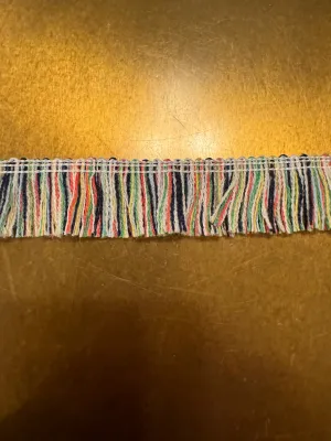 Fringe Tassel, Multi Colour Tassel, Sewing Tassels Tape, Fringe, Festival, Hats, Clothing, Bags, Furnishings, 3cm Wide