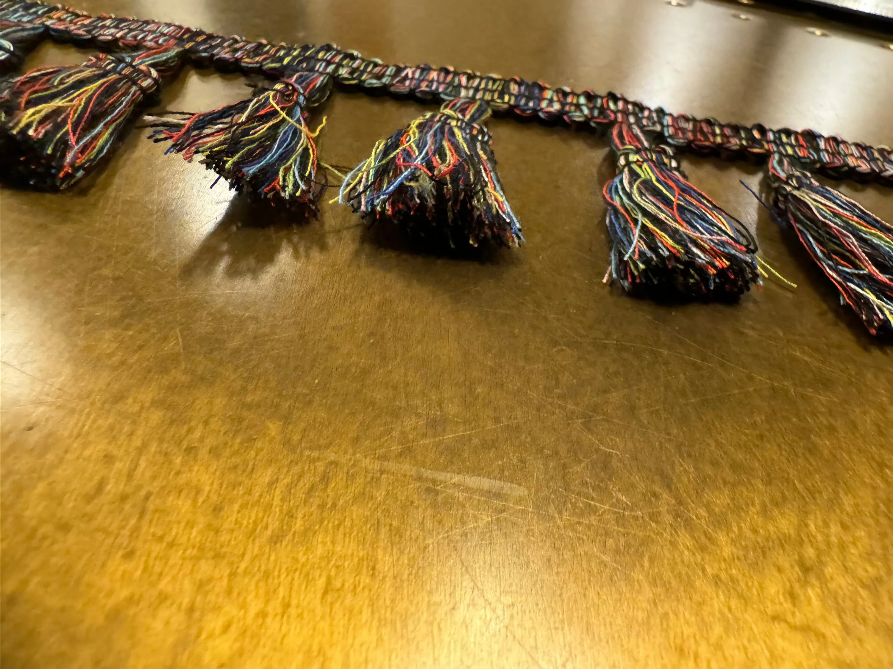 Fringe Tassel, Multi Colour Tassel, Sewing Tassels Tape, Fringe, Festival, Hats, Clothing, Bags, Furnishings