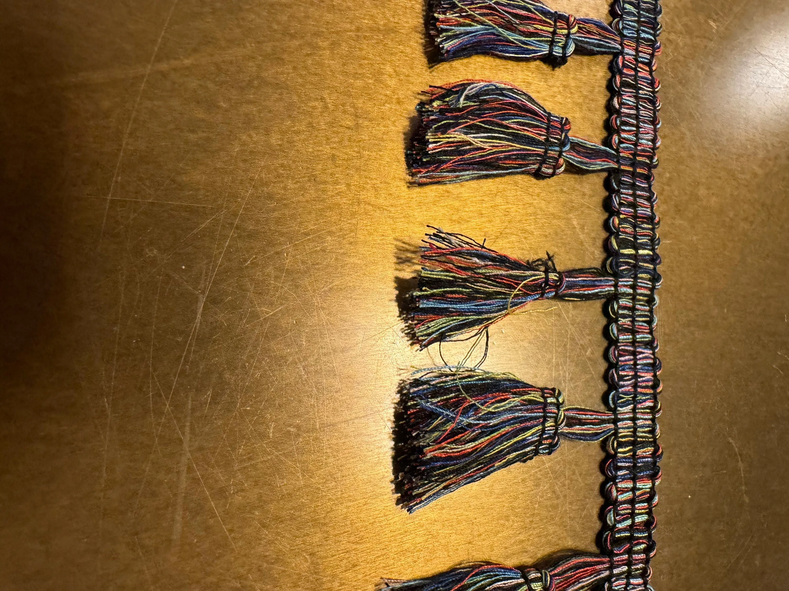 Fringe Tassel, Multi Colour Tassel, Sewing Tassels Tape, Fringe, Festival, Hats, Clothing, Bags, Furnishings