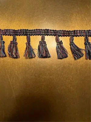 Fringe Tassel, Multi Colour Tassel, Sewing Tassels Tape, Fringe, Festival, Hats, Clothing, Bags, Furnishings