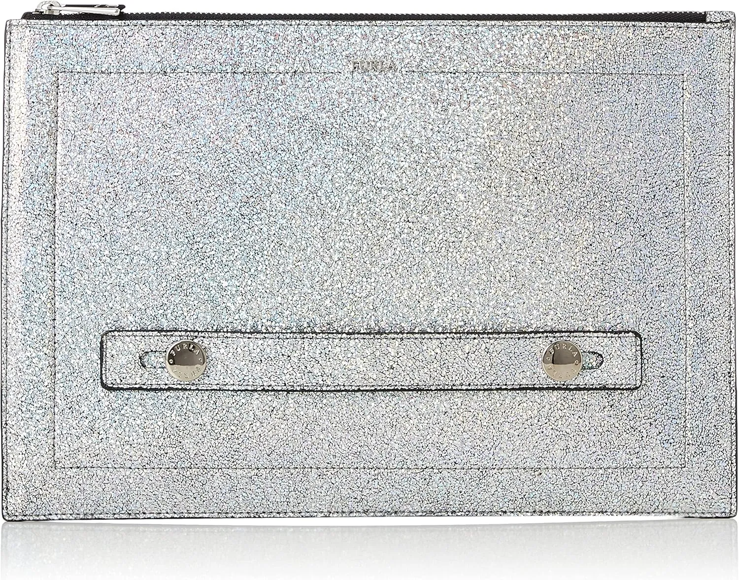 Furla 1003-Y3000 ARCOBALENO XL CROSSBODY Women's Shoulder Bag, Color Silver