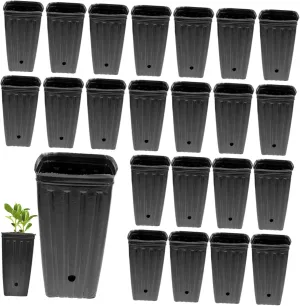 GALPADA 30pcs Planting Nursery Pots for Succulent Herb Pots Drainage Nutrient Cups for Vegetable Growing