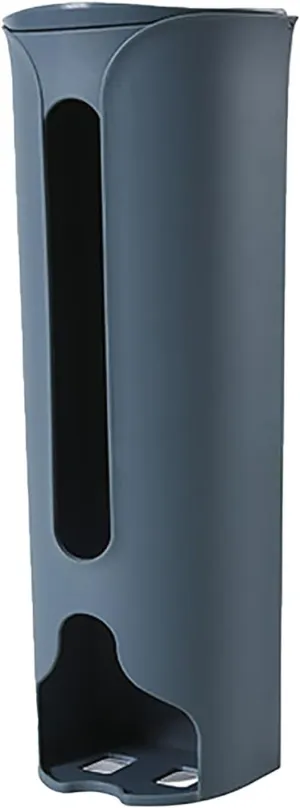 Garbage Bag Storage Box Garbage Bag Storage Dispenser Wall Mounted Punch Versatile Trash Bag Organizer Holder for Home Kitchen