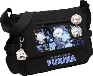 Genshin Impact Handbag Gaming Crossbody Bag Cute Single Shoulder Bag Adult 3D Print Anime Backpack