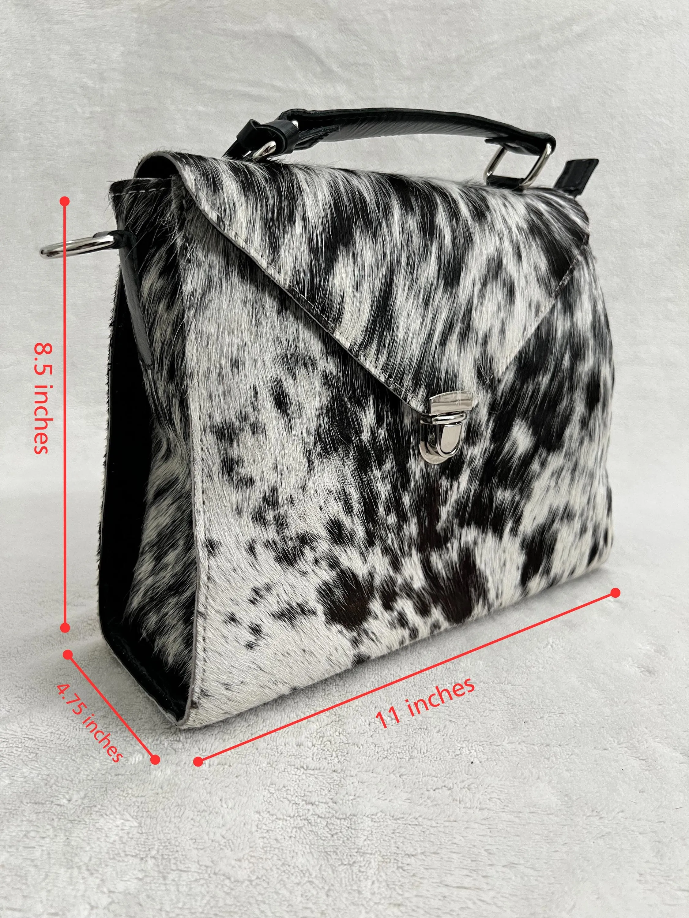 Gift Set- Handbag and Wallet, Real Cowhide & Leather, Premium Handbag, Secure Card Holder, Everyday Purse, Graduation, Mother’s Day, For Her