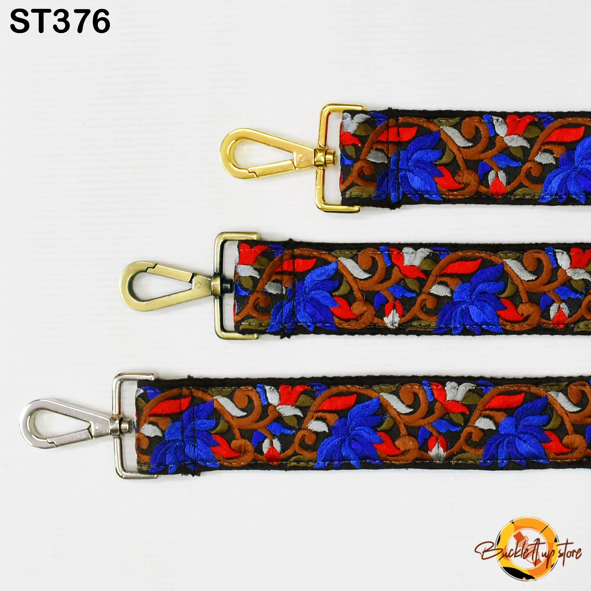 Gift Wife Embroidered Detachable Crossbody Strap for Purses Bags Embroidery Replacement Messenger Strap Boho Tote Handbag Strap Guitar Strap