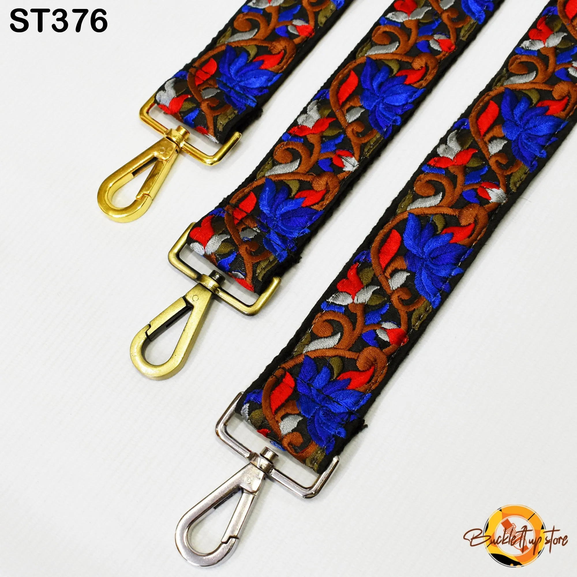 Gift Wife Embroidered Detachable Crossbody Strap for Purses Bags Embroidery Replacement Messenger Strap Boho Tote Handbag Strap Guitar Strap