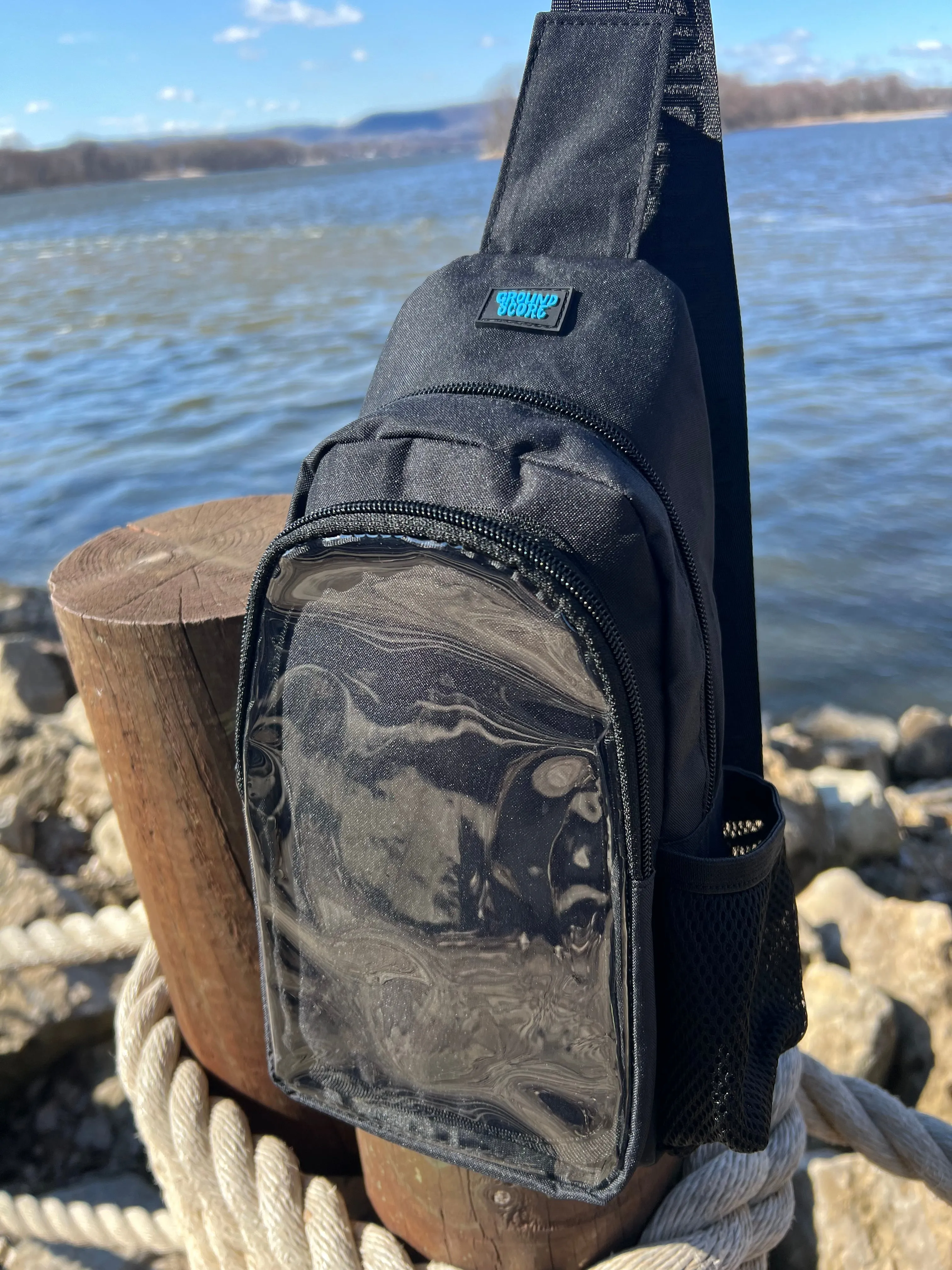 Ground Score - V2 Black ITA Crossbody Bag