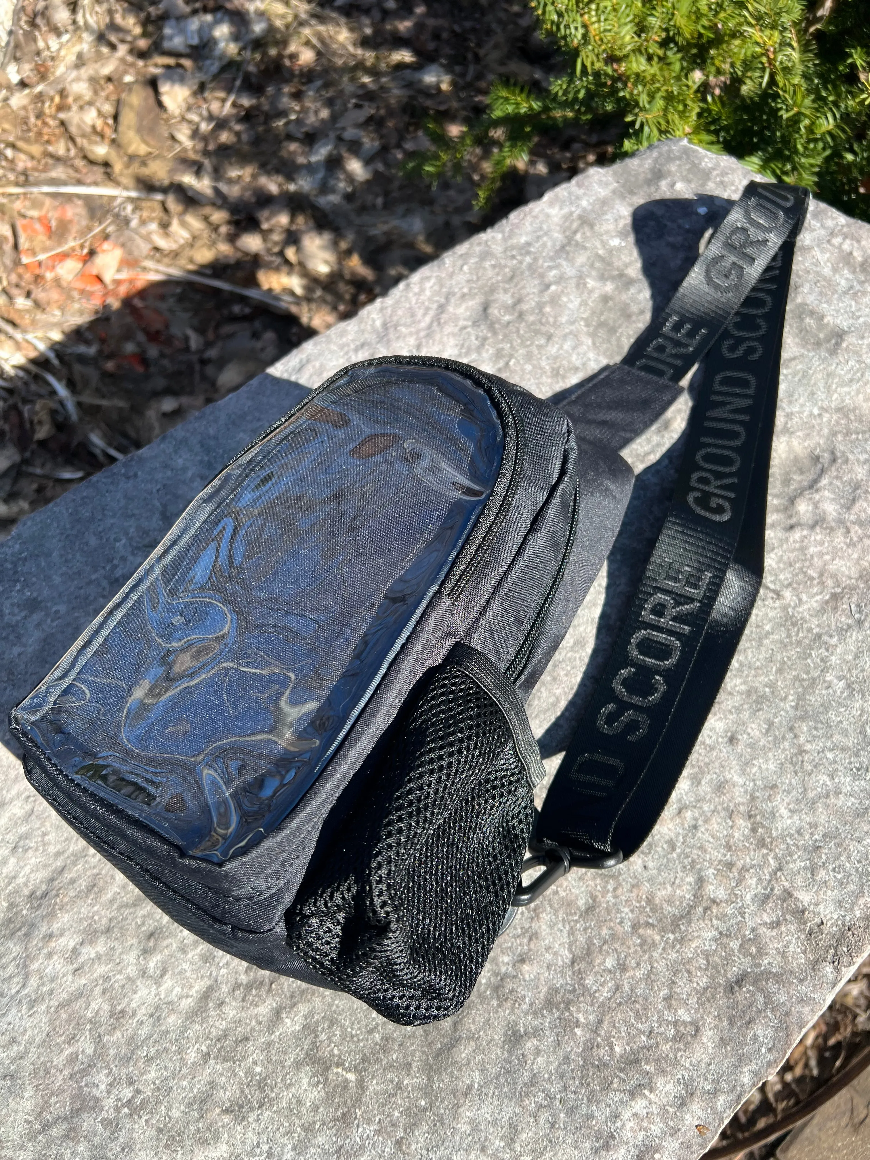 Ground Score - V2 Black ITA Crossbody Bag