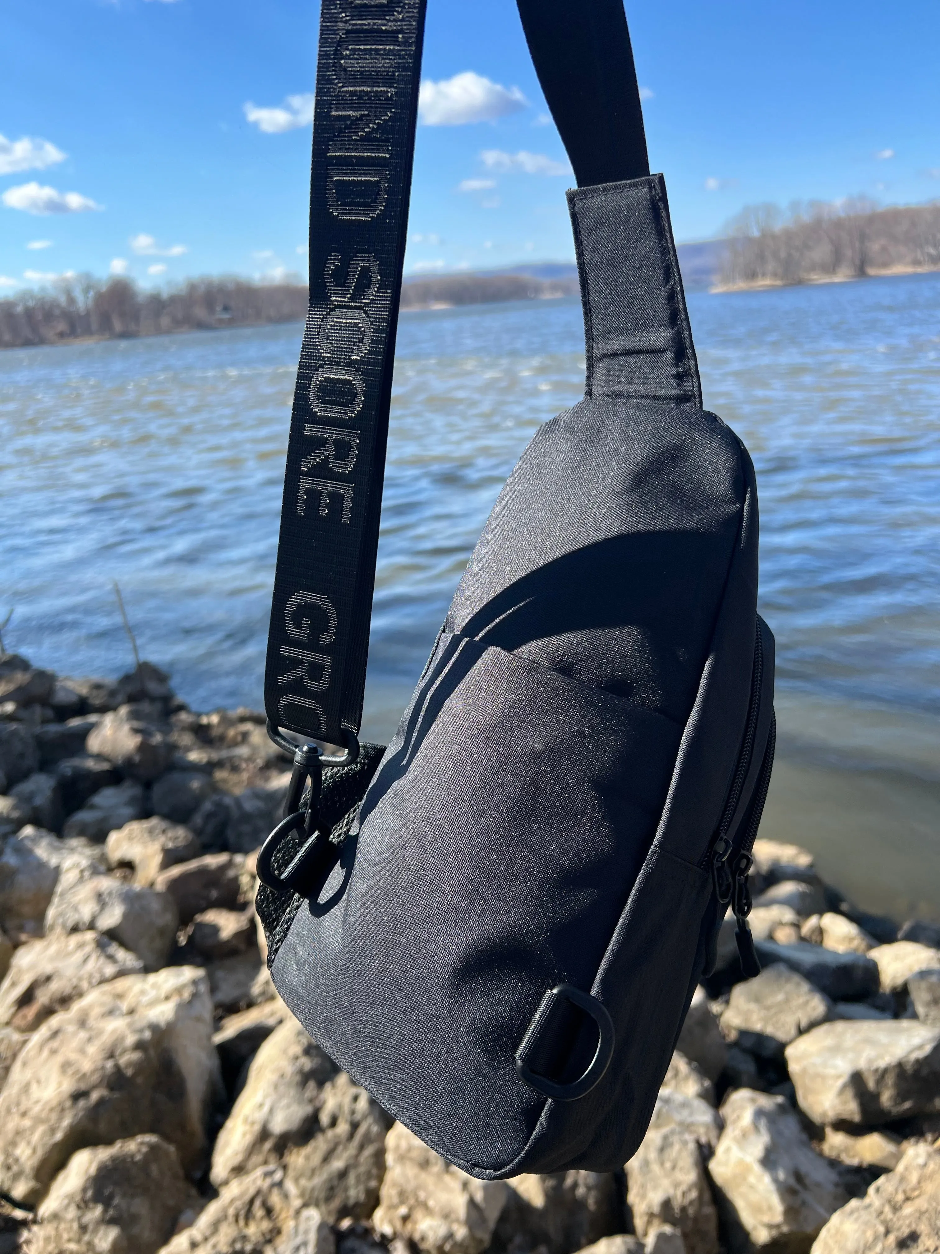 Ground Score - V2 Black ITA Crossbody Bag