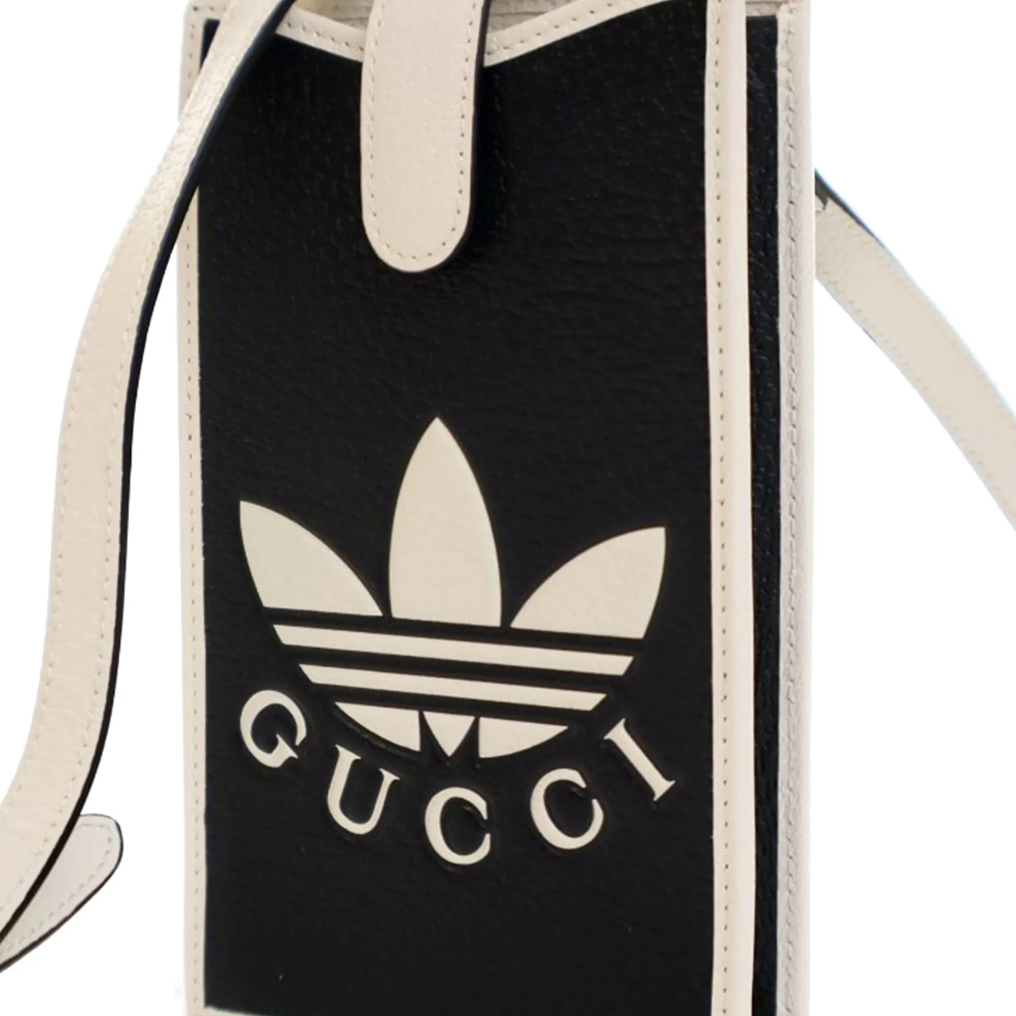 Gucci Adidas Leather Phone Case Crossbody