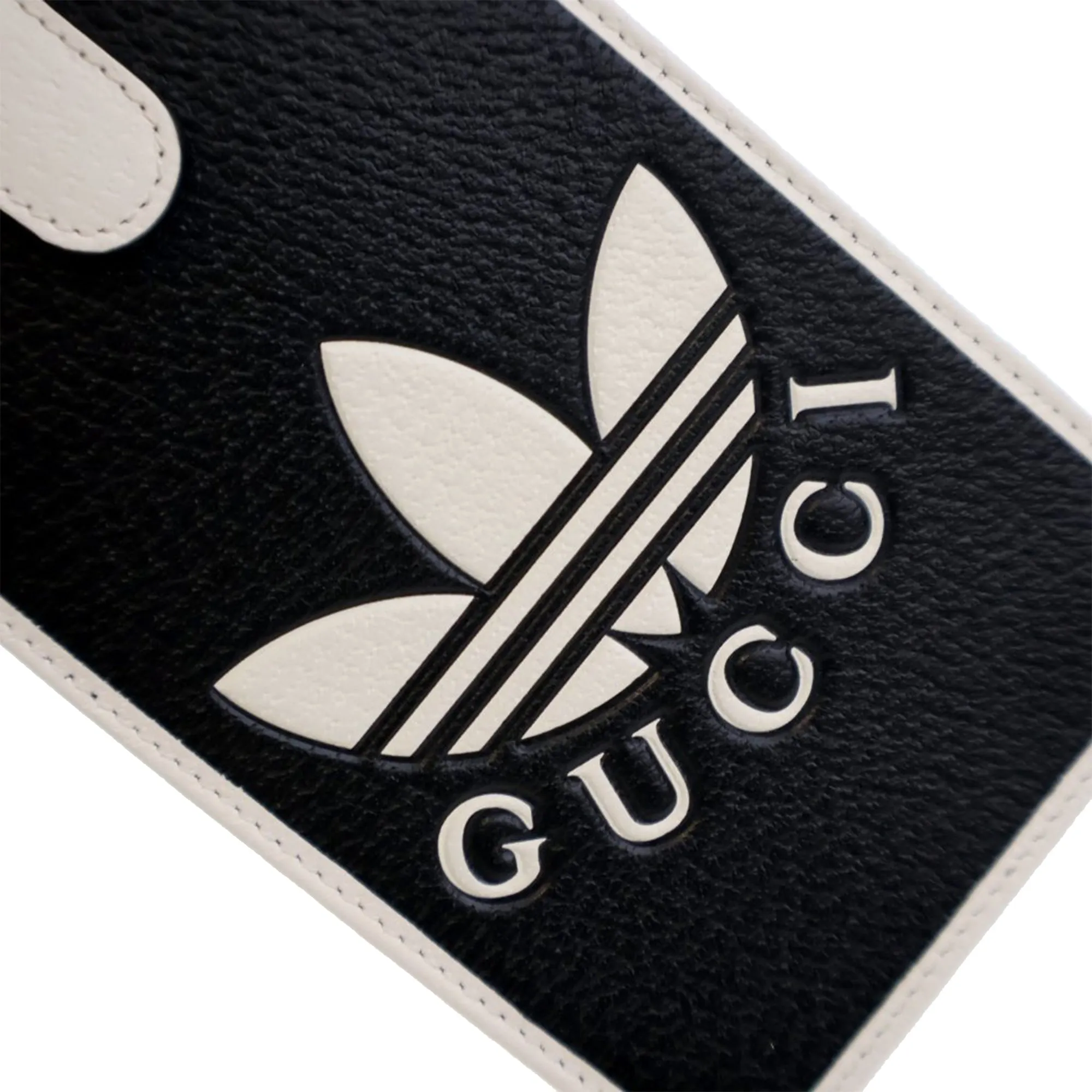 Gucci Adidas Leather Phone Case Crossbody