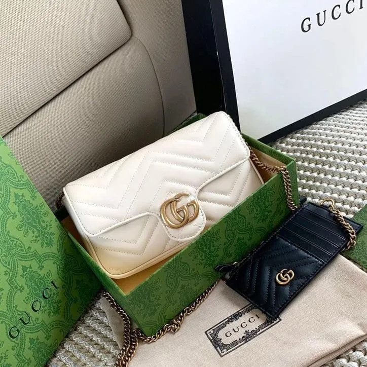 GUCCI CROSSBODY BAG WITH CARD HOLDER