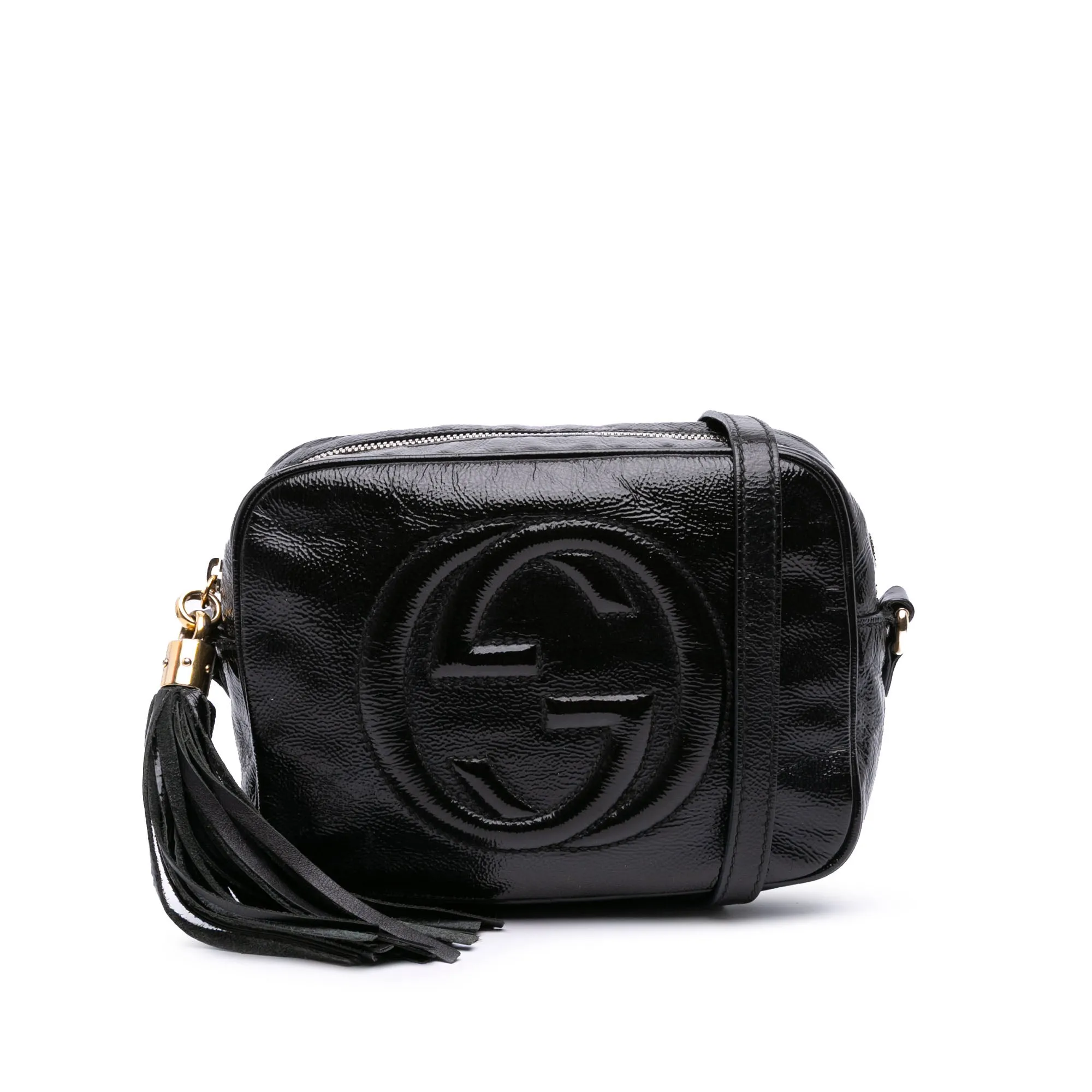 Gucci Patent Soho Disco Crossbody