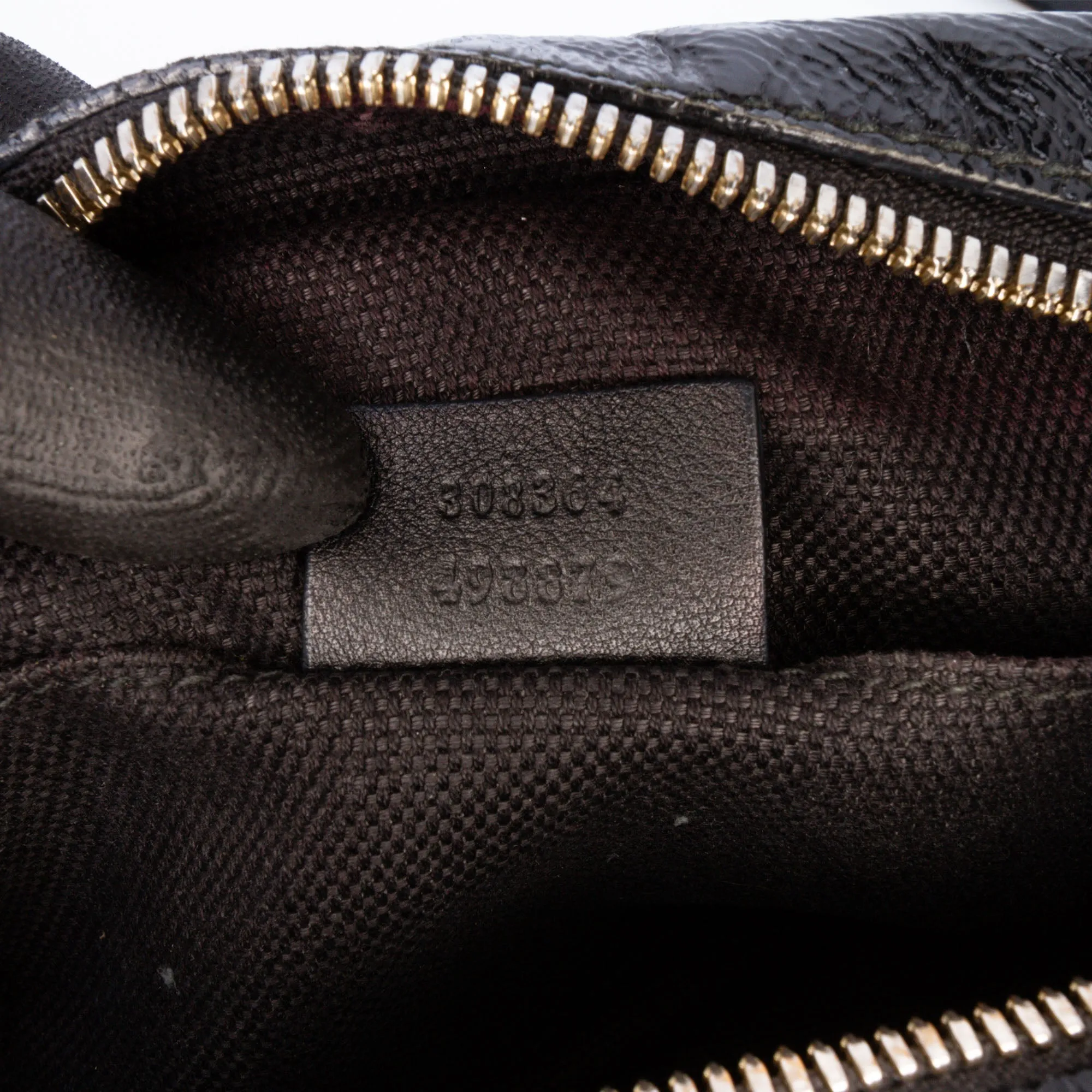 Gucci Patent Soho Disco Crossbody
