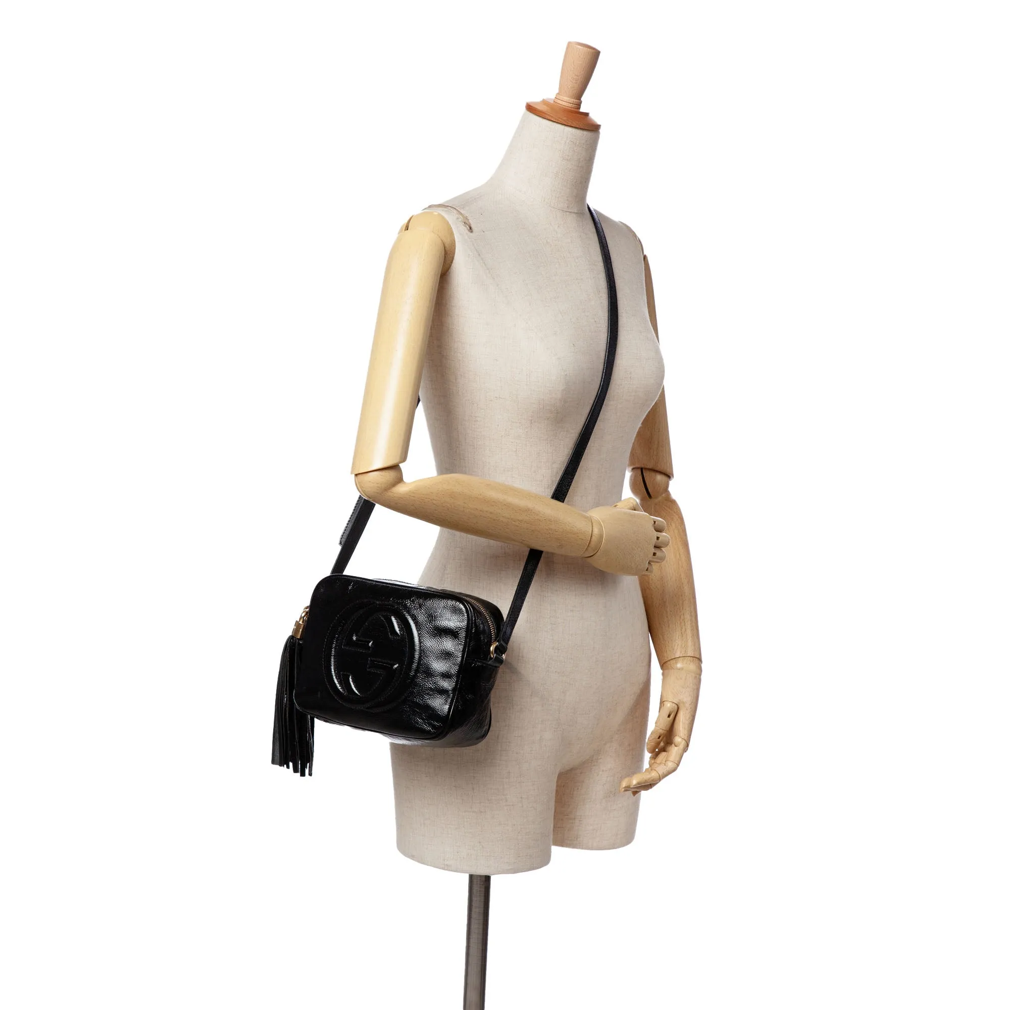 Gucci Patent Soho Disco Crossbody