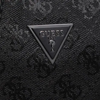 Guess Vezzola Crossbody Bag In Black For Men