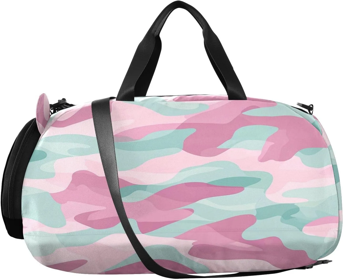 GuoChe Anti Theft Crossbody Bag with Shoes Compartment Trendy Over Shoulder Purse for Go shopping