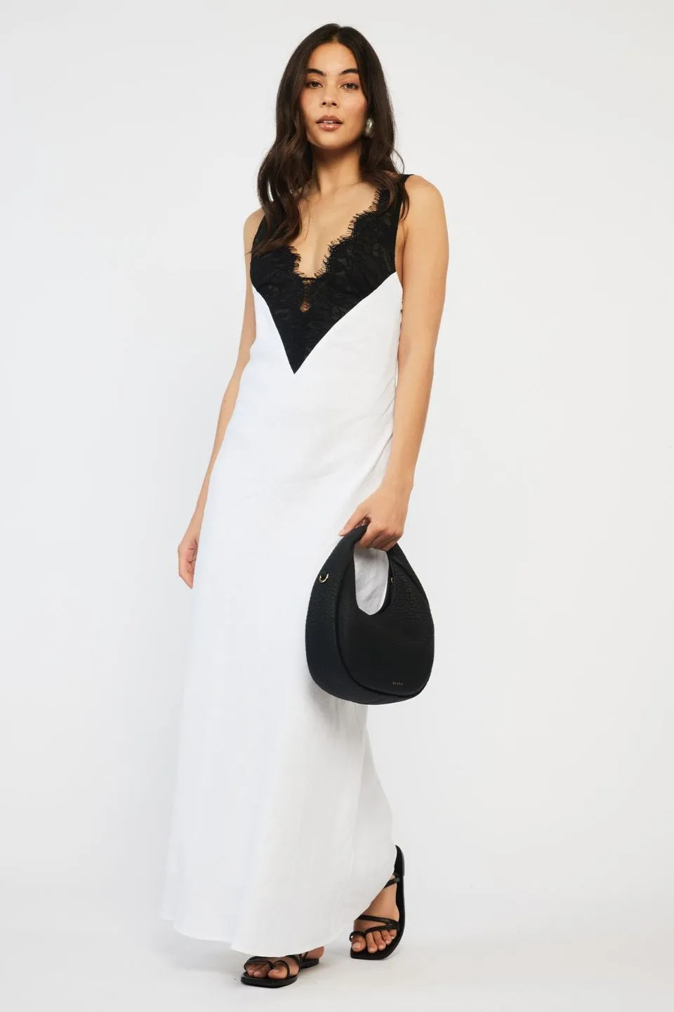 Halle Black Bubble Mini Bag