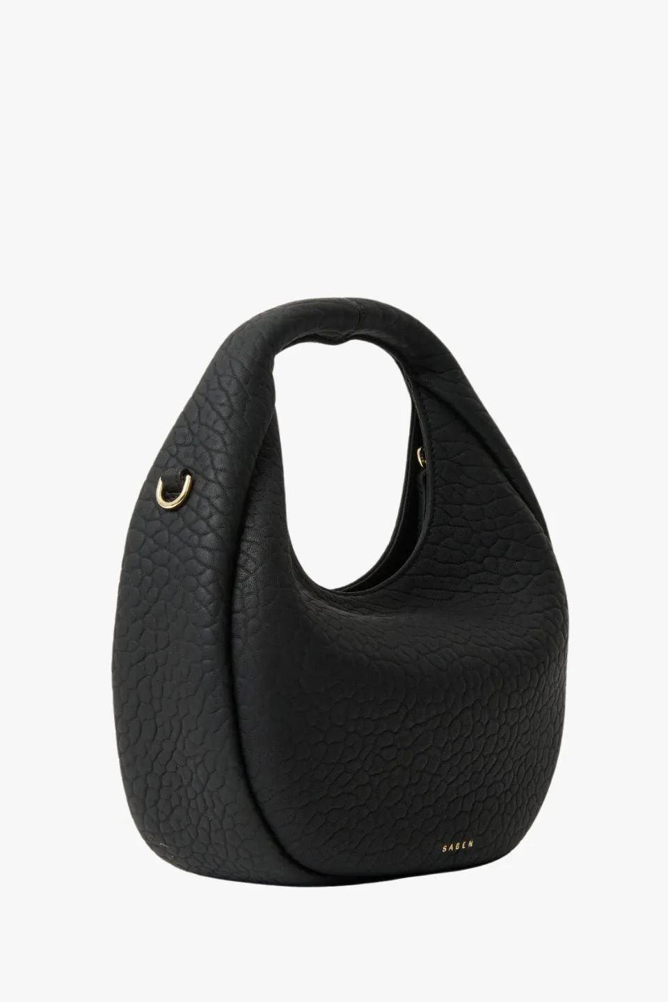 Halle Black Bubble Mini Bag