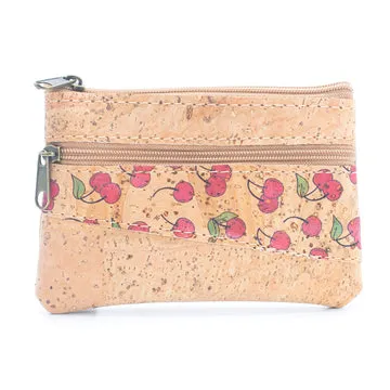 Handcrafted Ladies' Coin Purse made from Natural Cork Material