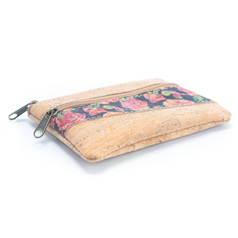 Handcrafted Ladies' Coin Purse made from Natural Cork Material