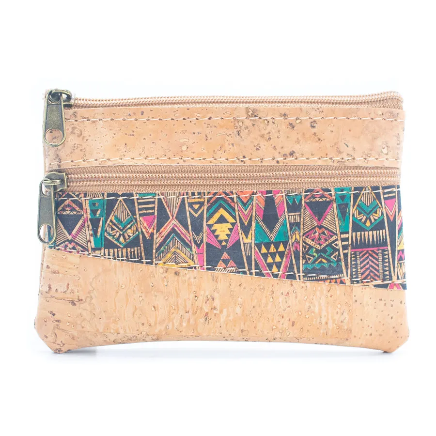 Handcrafted Ladies' Coin Purse made from Natural Cork Material